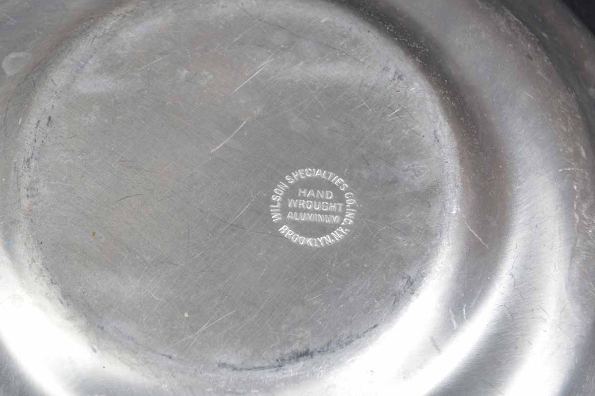 Grouping of Hand Wrought Aluminum Décor