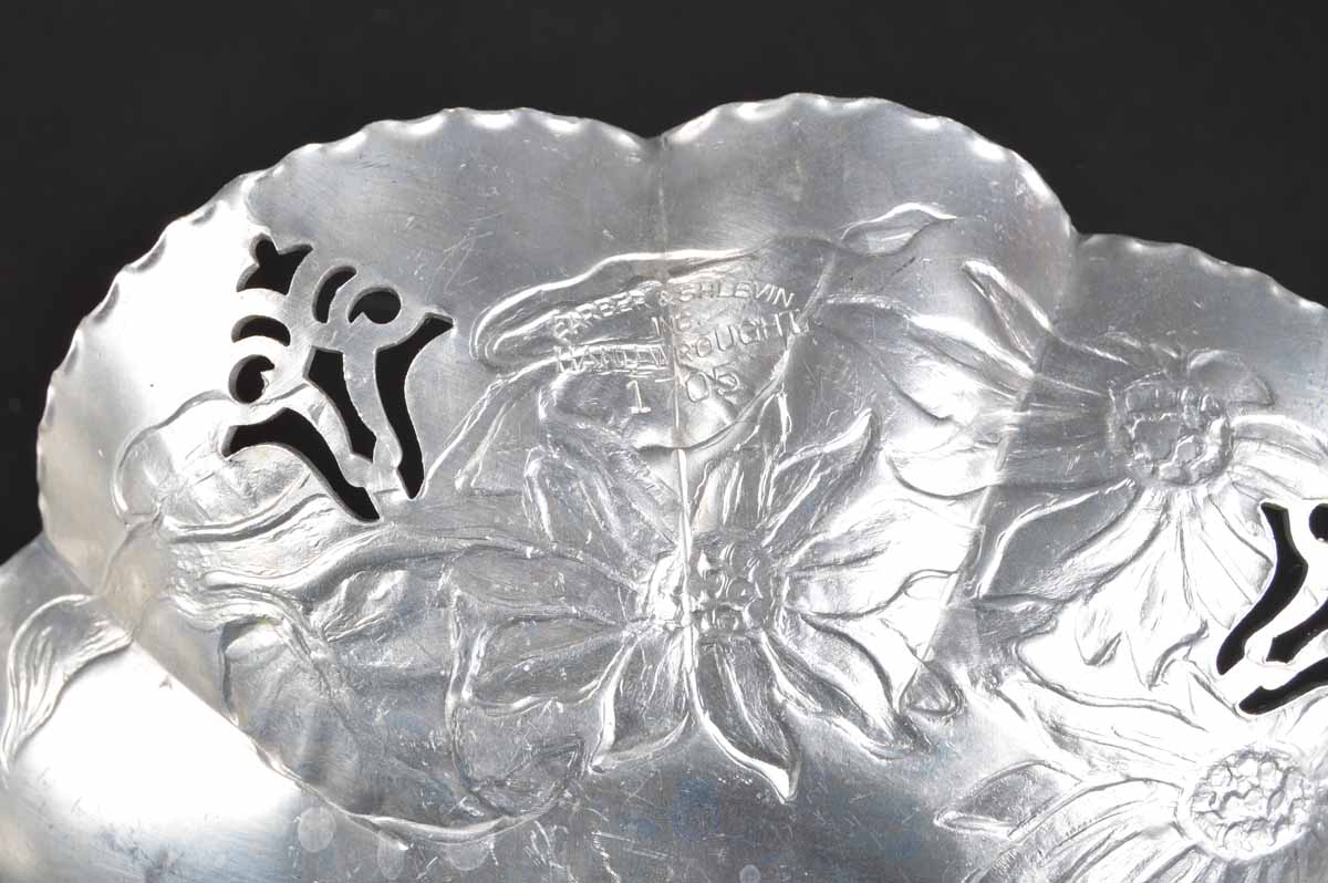 Grouping of Hand Wrought Aluminum Décor