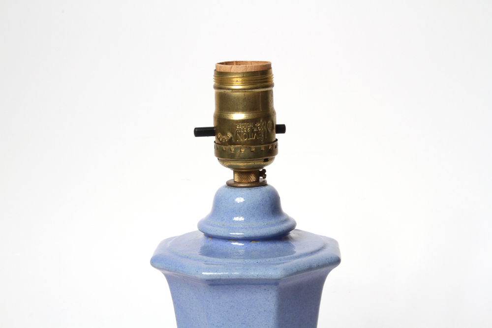 Duo of Vintage Ceramic Table Lamps