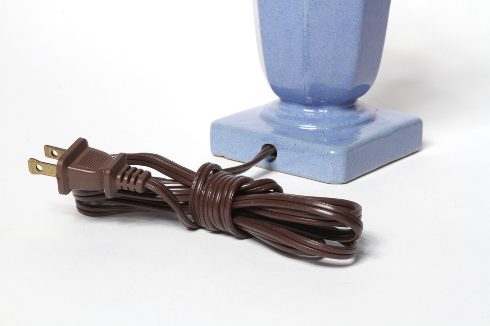 Duo of Vintage Ceramic Table Lamps