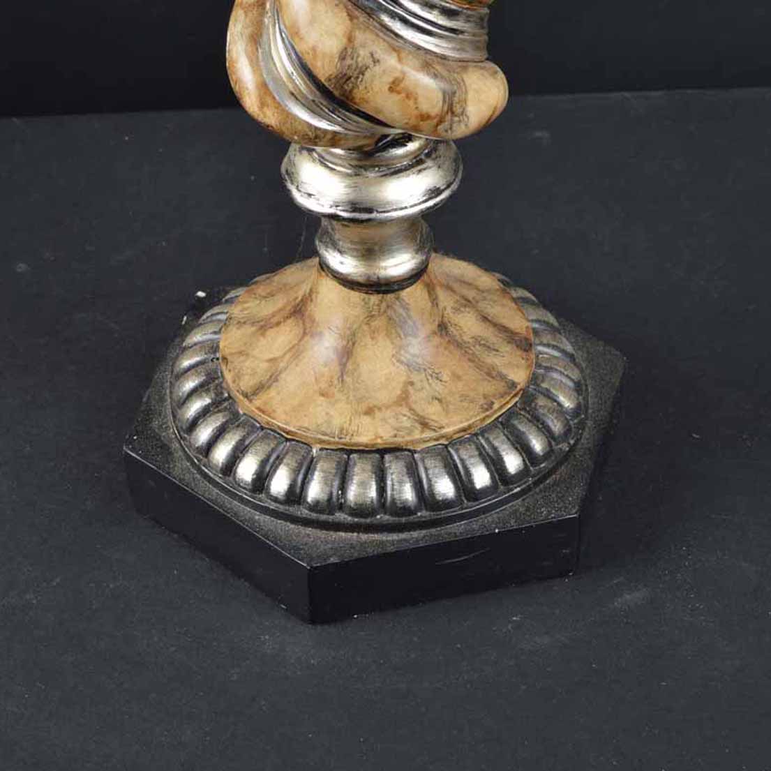 Contemporary Marble Look Table Lamp