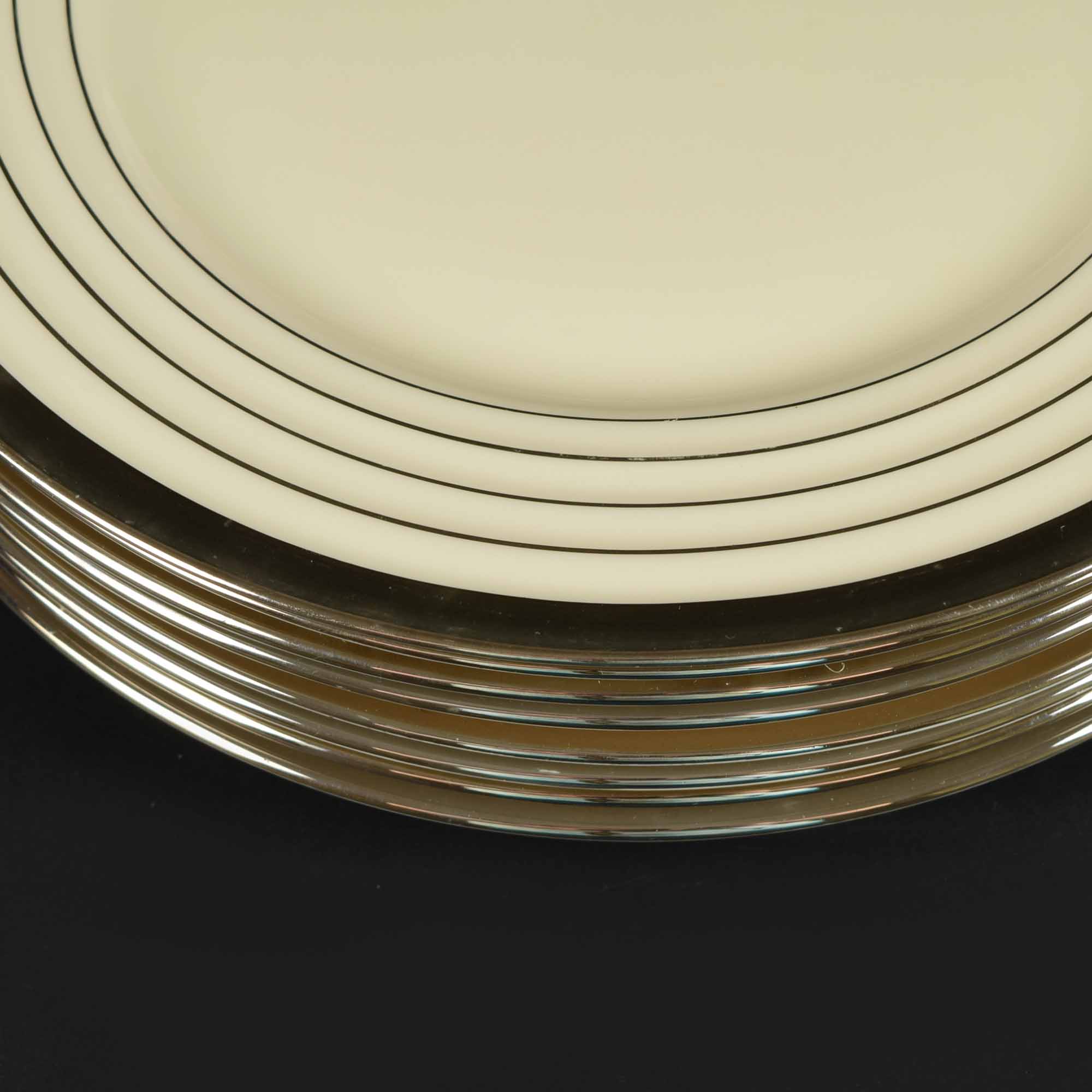 Vintage Lenox Art Deco Style China Service for Eight