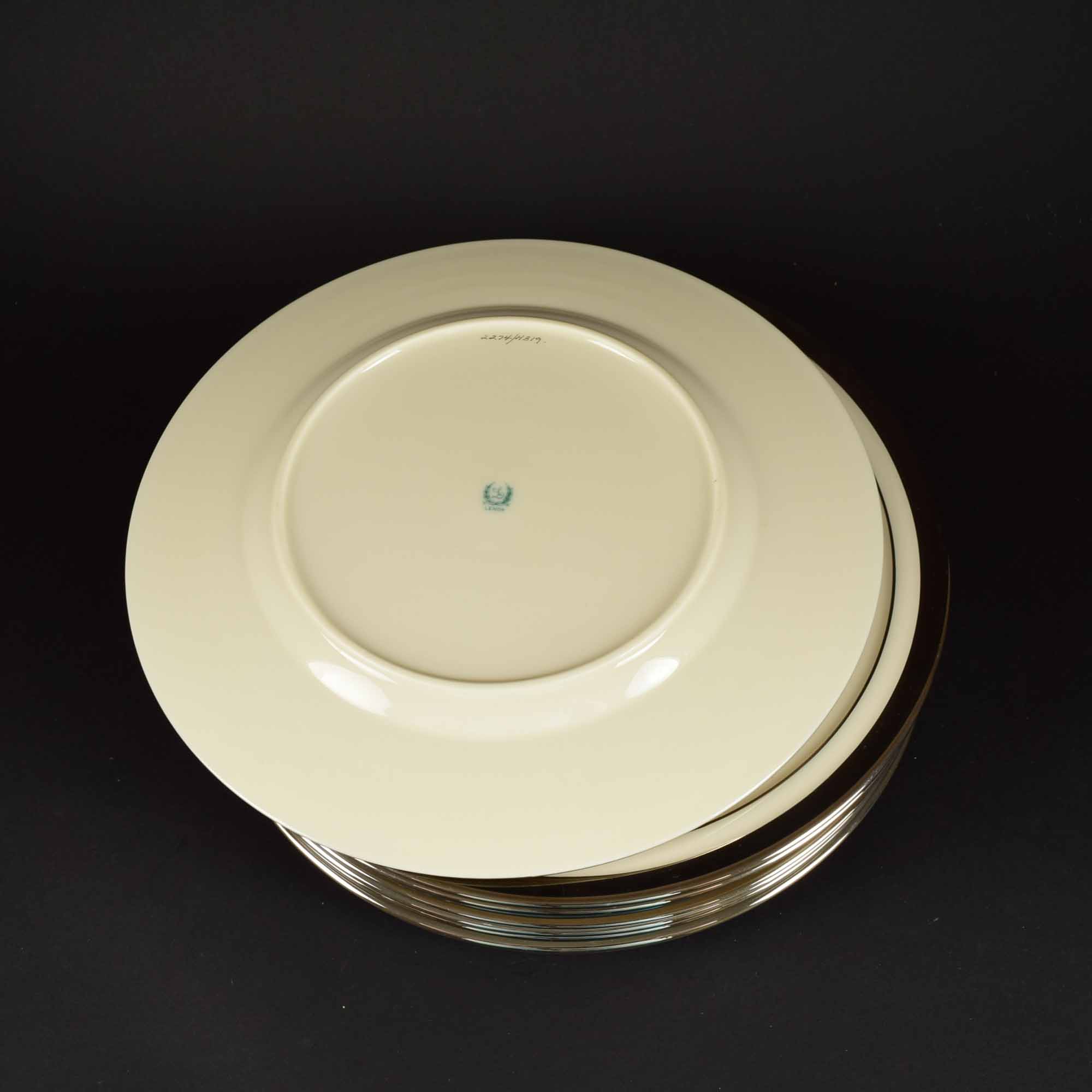 Vintage Lenox Art Deco Style China Service for Eight