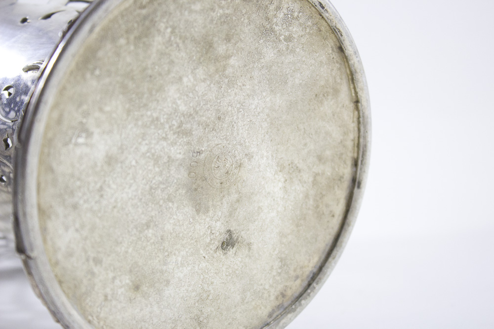 Forbes Silver Plate Reticulated Basket