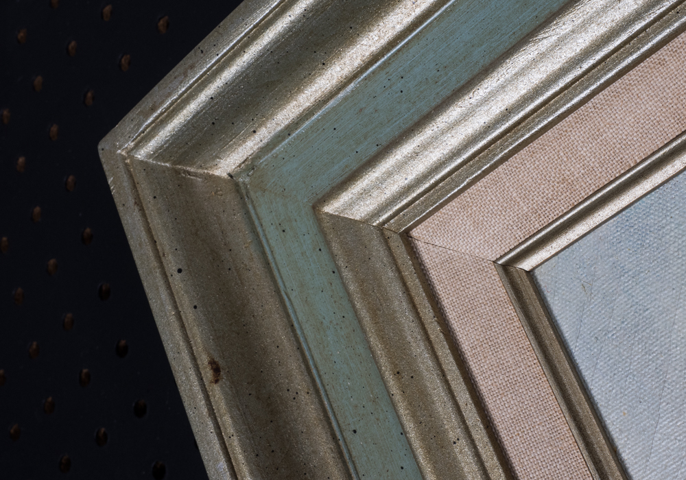 Original Signed Vintage Oil on Canvas Portrait