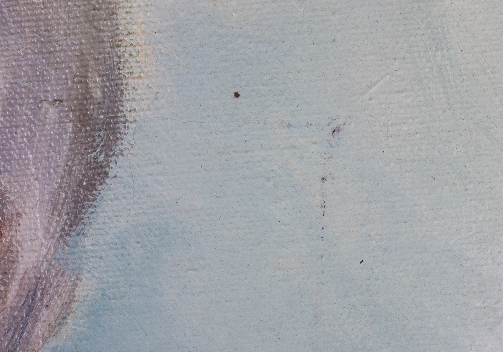 Original Signed Vintage Oil on Canvas Portrait