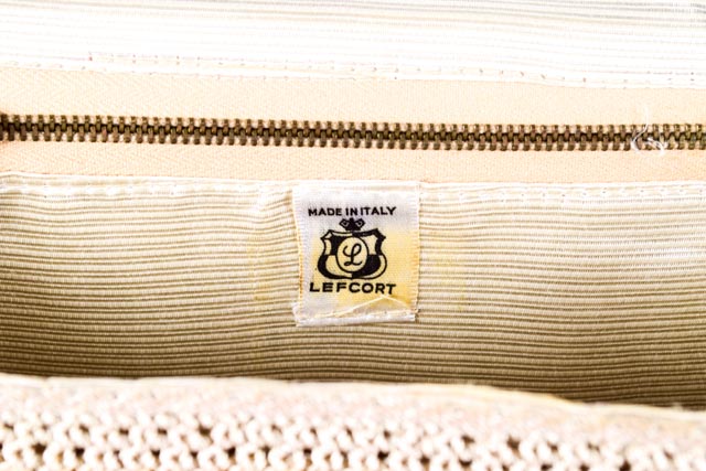 Vintage Lefcort Italian Handbag