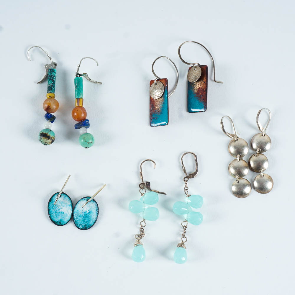 Sterling Silver Earring Assortment