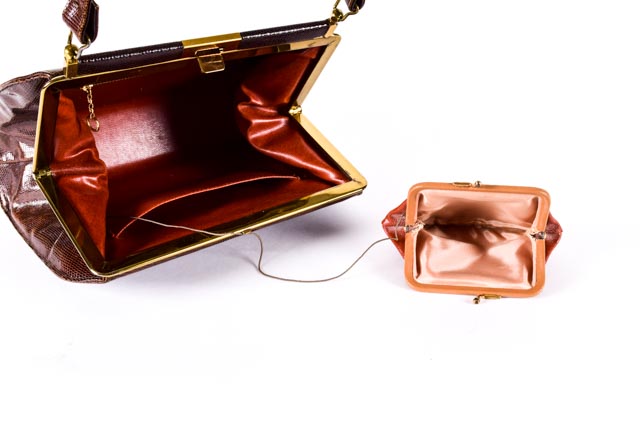 Trio of Vintage Handbags Including Lesco