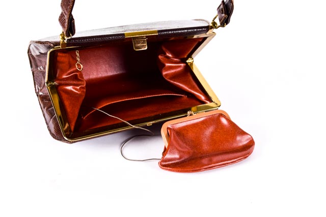 Trio of Vintage Handbags Including Lesco