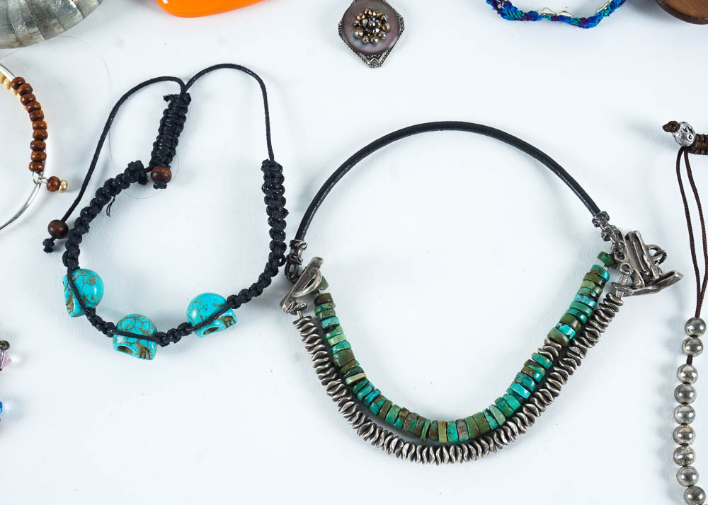 Grouping of 19 Assorted Fashion Bracelets