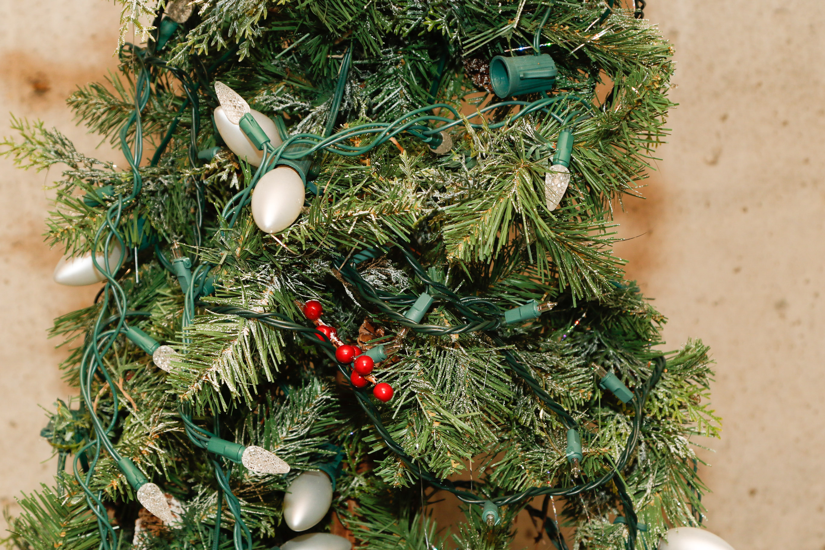 Three Antique German Goose Feather Trees