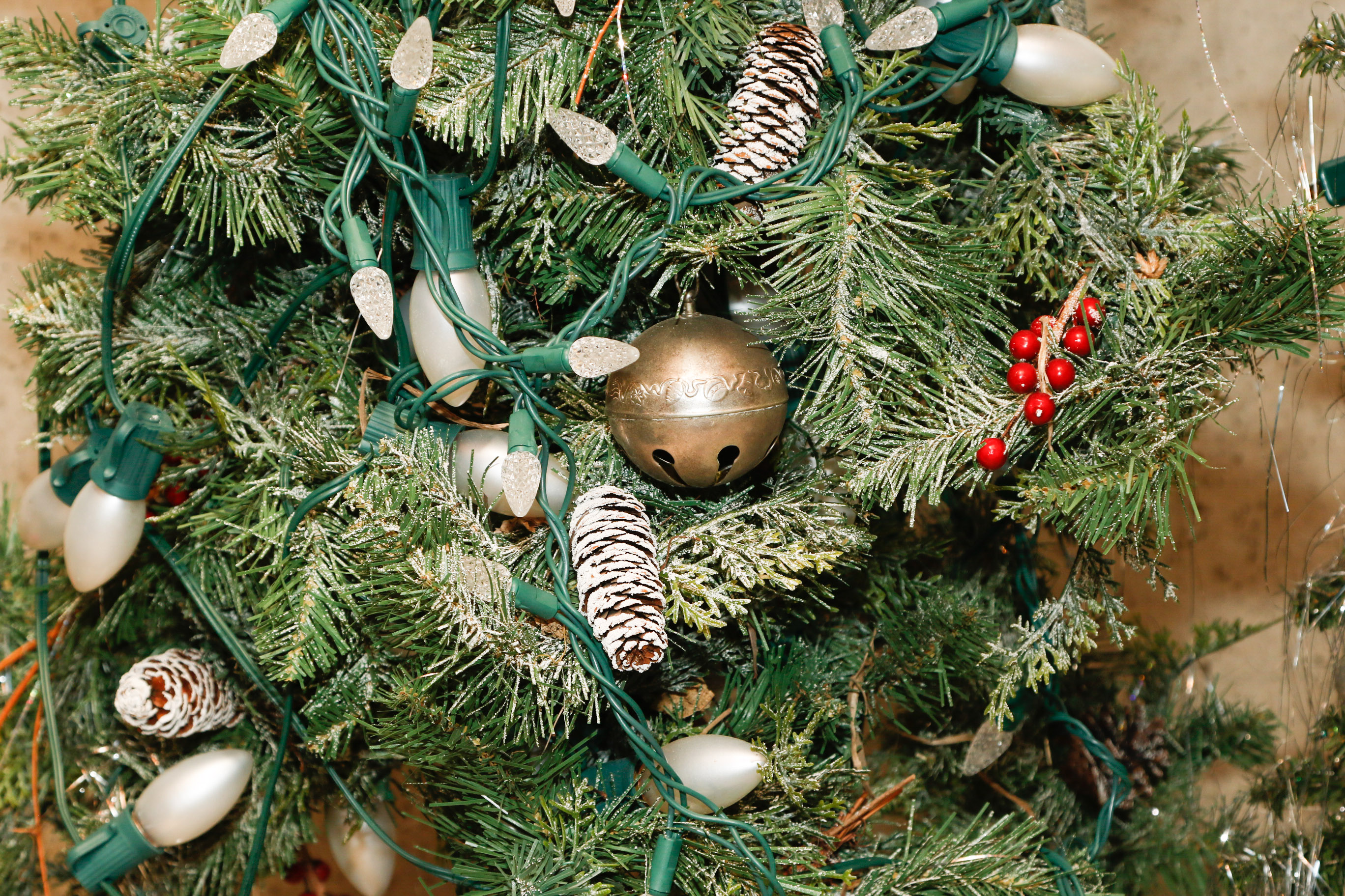 Three Antique German Goose Feather Trees