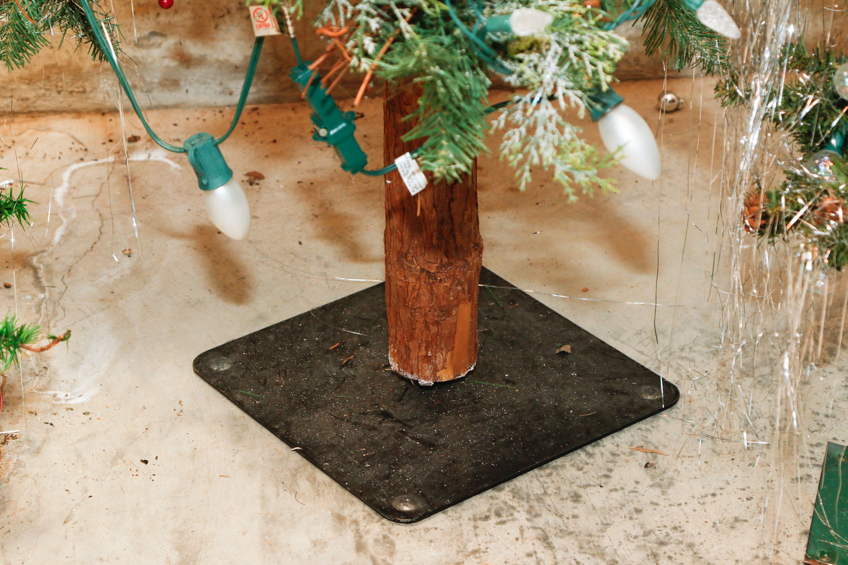 Three Antique German Goose Feather Trees