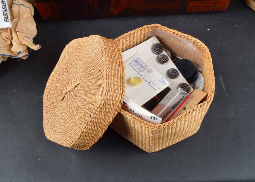 Grouping of Vintage Craft Supplies