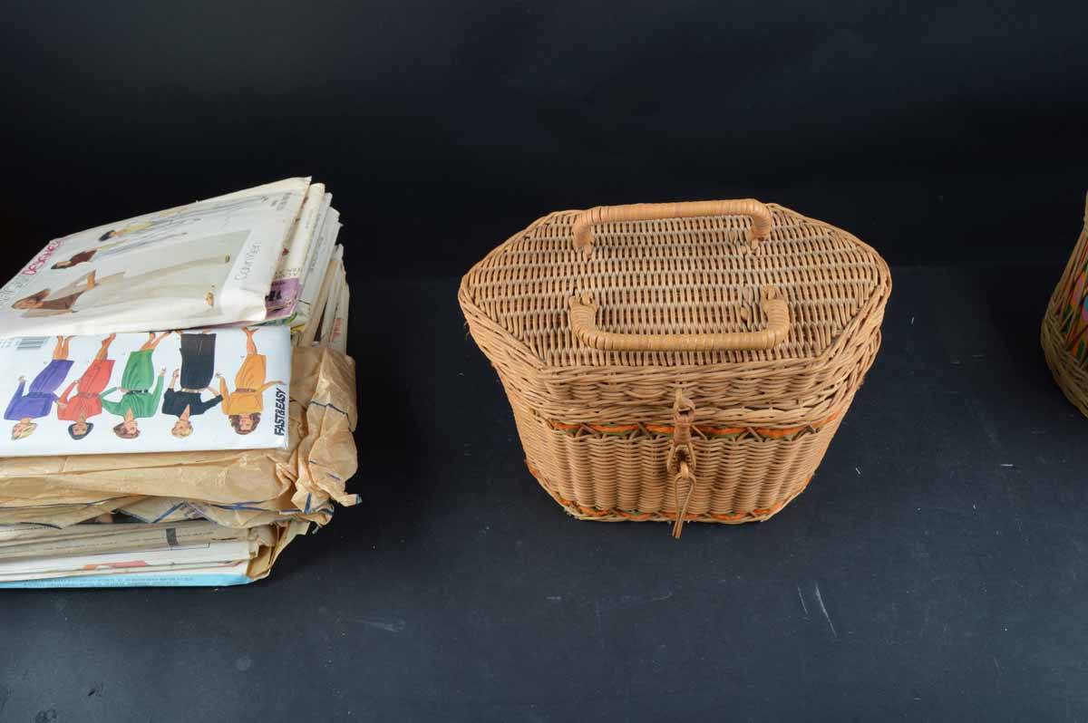 Grouping of Vintage Craft Supplies