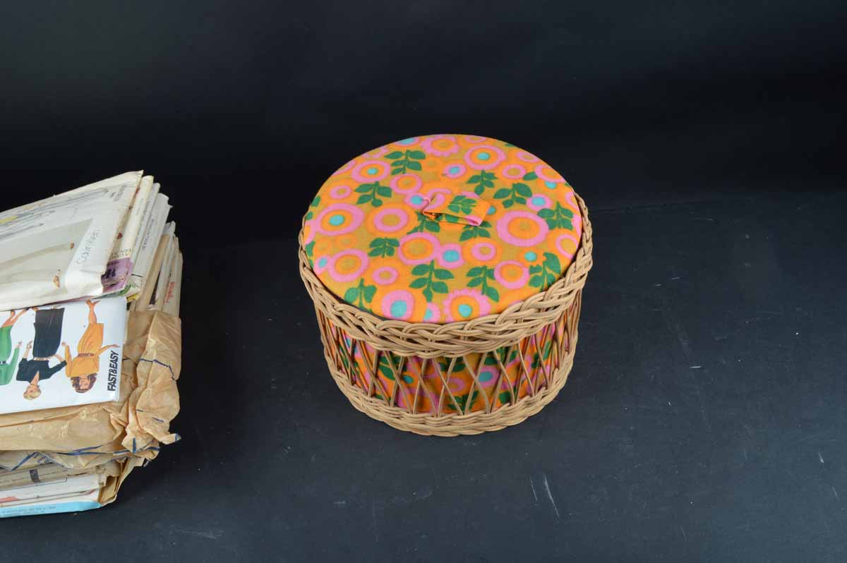 Grouping of Vintage Craft Supplies