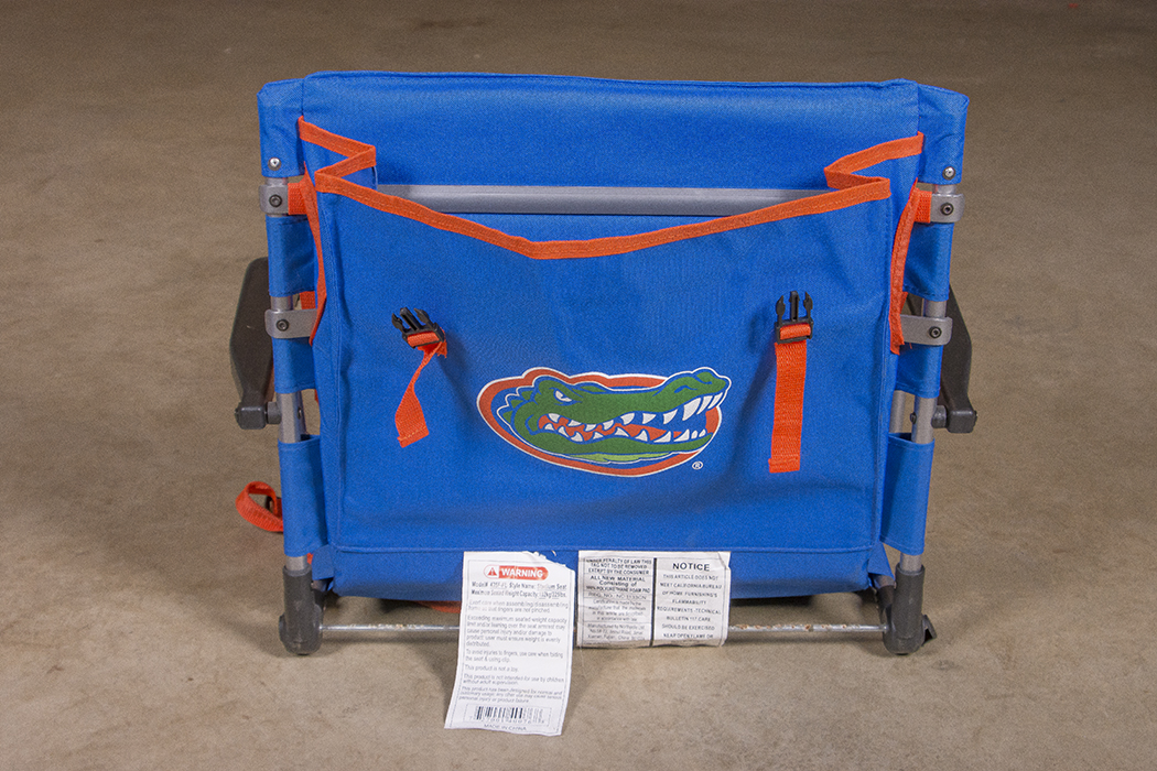 Pair of Florida Gators Hard Arm Stadium Seats