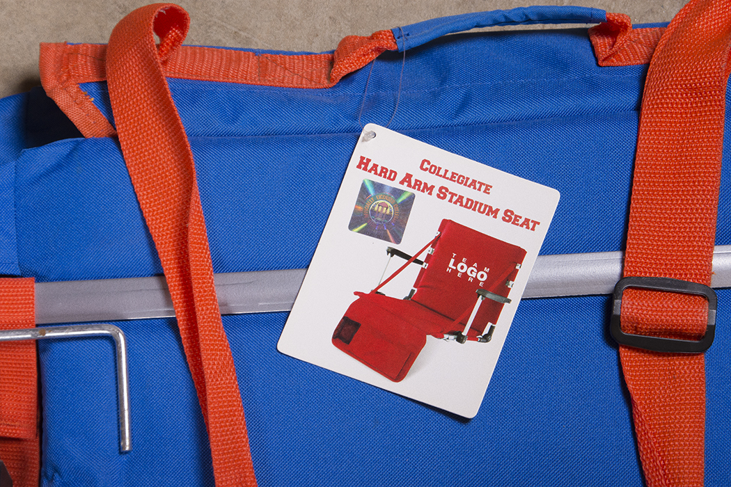 Pair of Florida Gators Hard Arm Stadium Seats