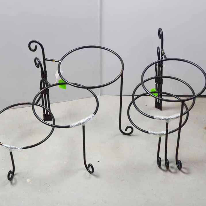 Grouping of Metal Wall Hanging Décor