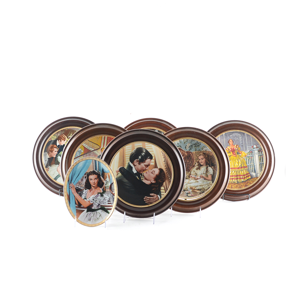 Collection of "Gone with the Wind" Collectible Plates