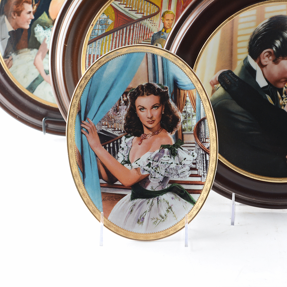 Collection of "Gone with the Wind" Collectible Plates