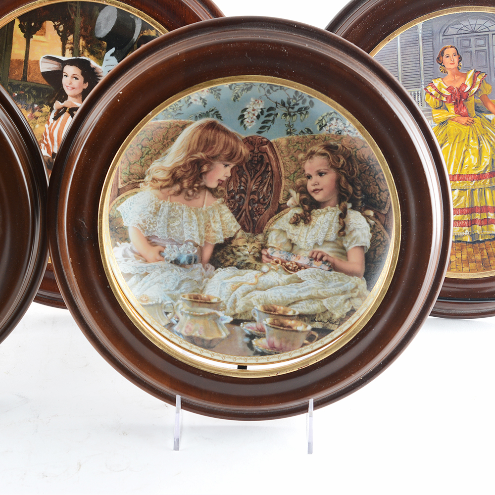 Collection of "Gone with the Wind" Collectible Plates