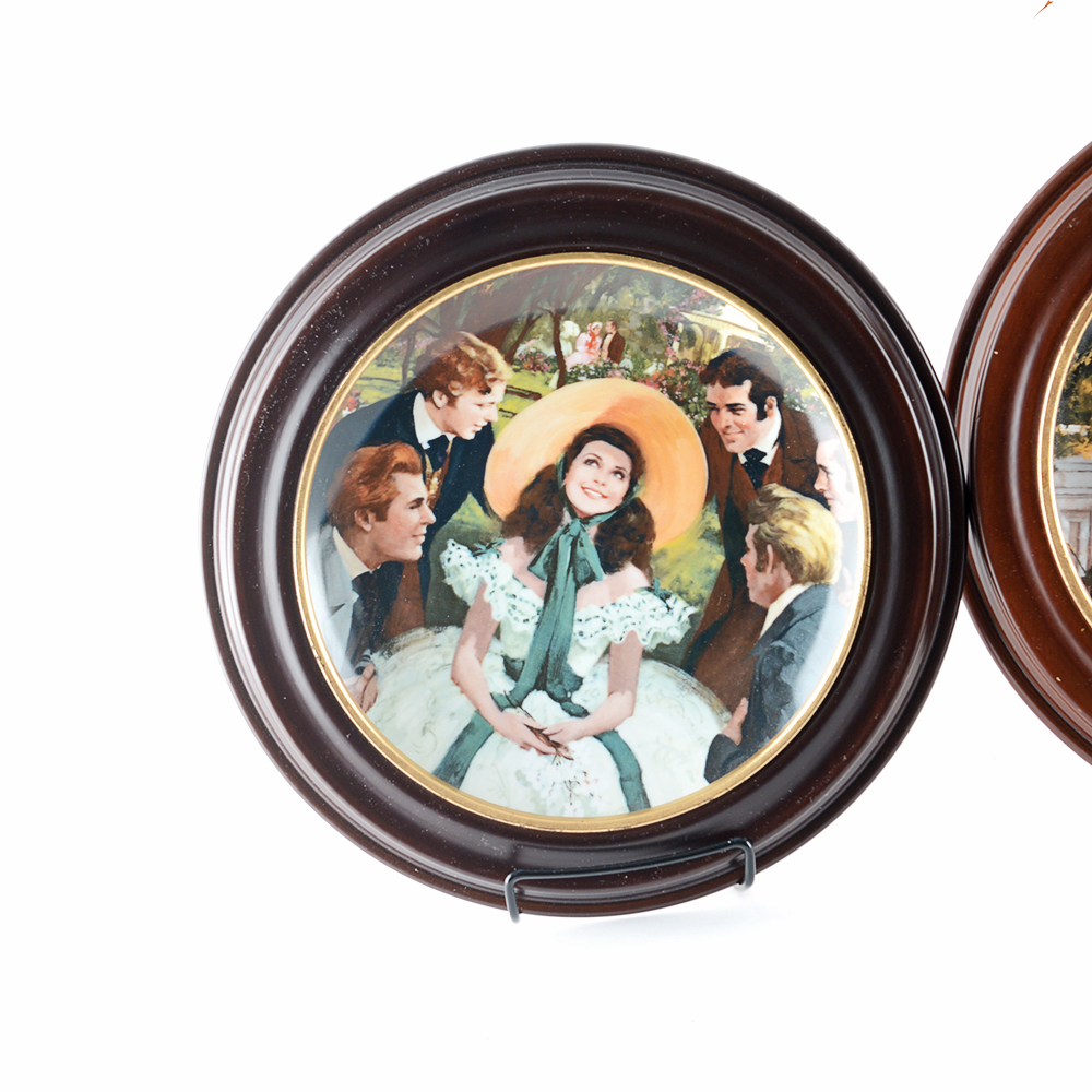 Collection of "Gone with the Wind" Collectible Plates