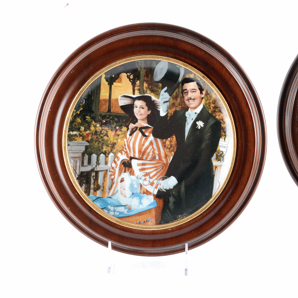Collection of "Gone with the Wind" Collectible Plates