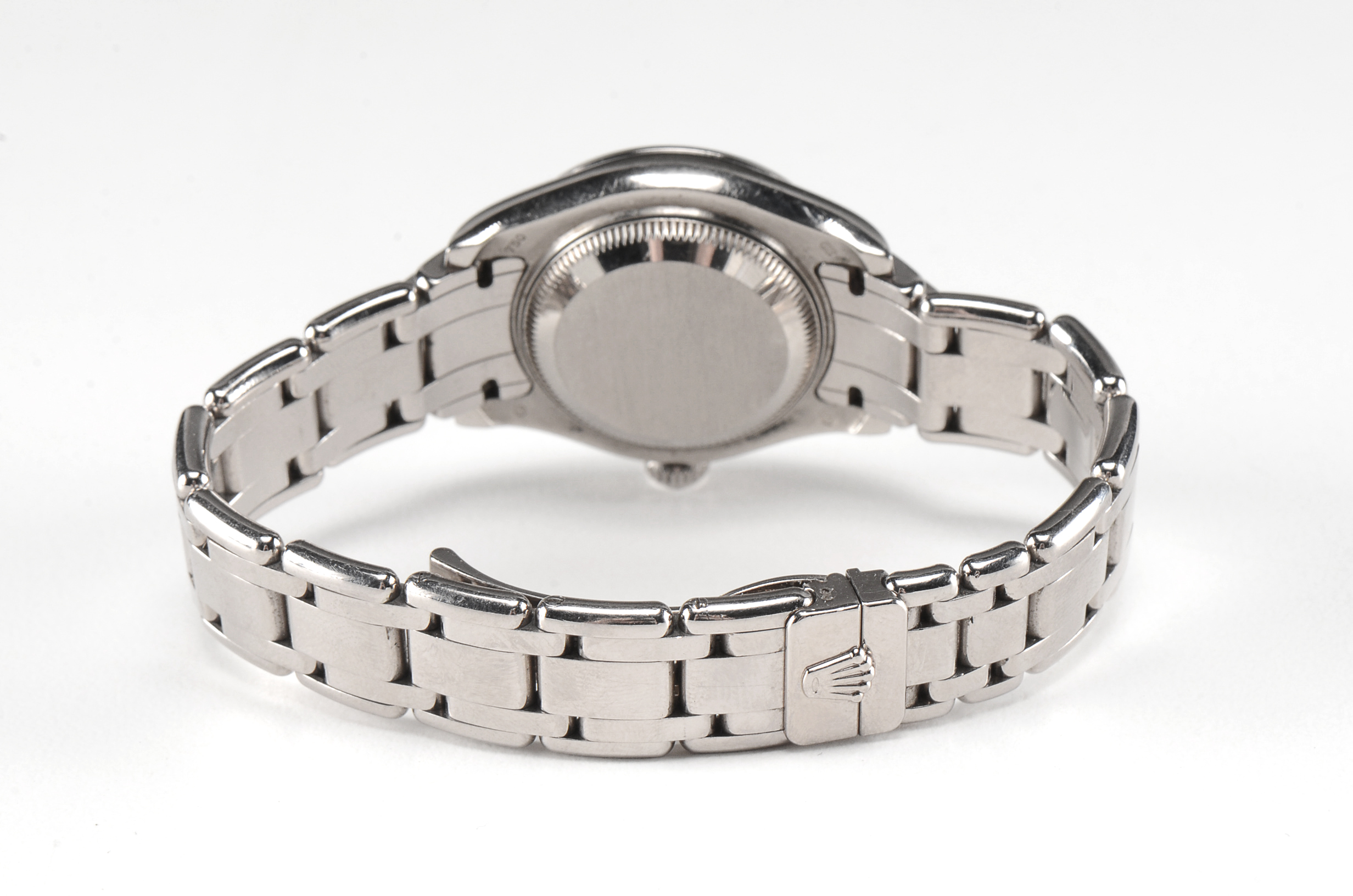 Women's 18K White Gold and Diamond Rolex Datejust Watch