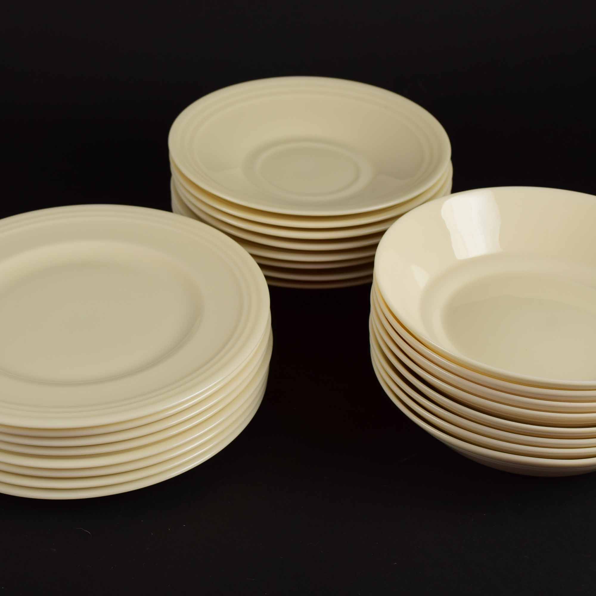 Vintage Lenox Art Deco Style China Service for Eight