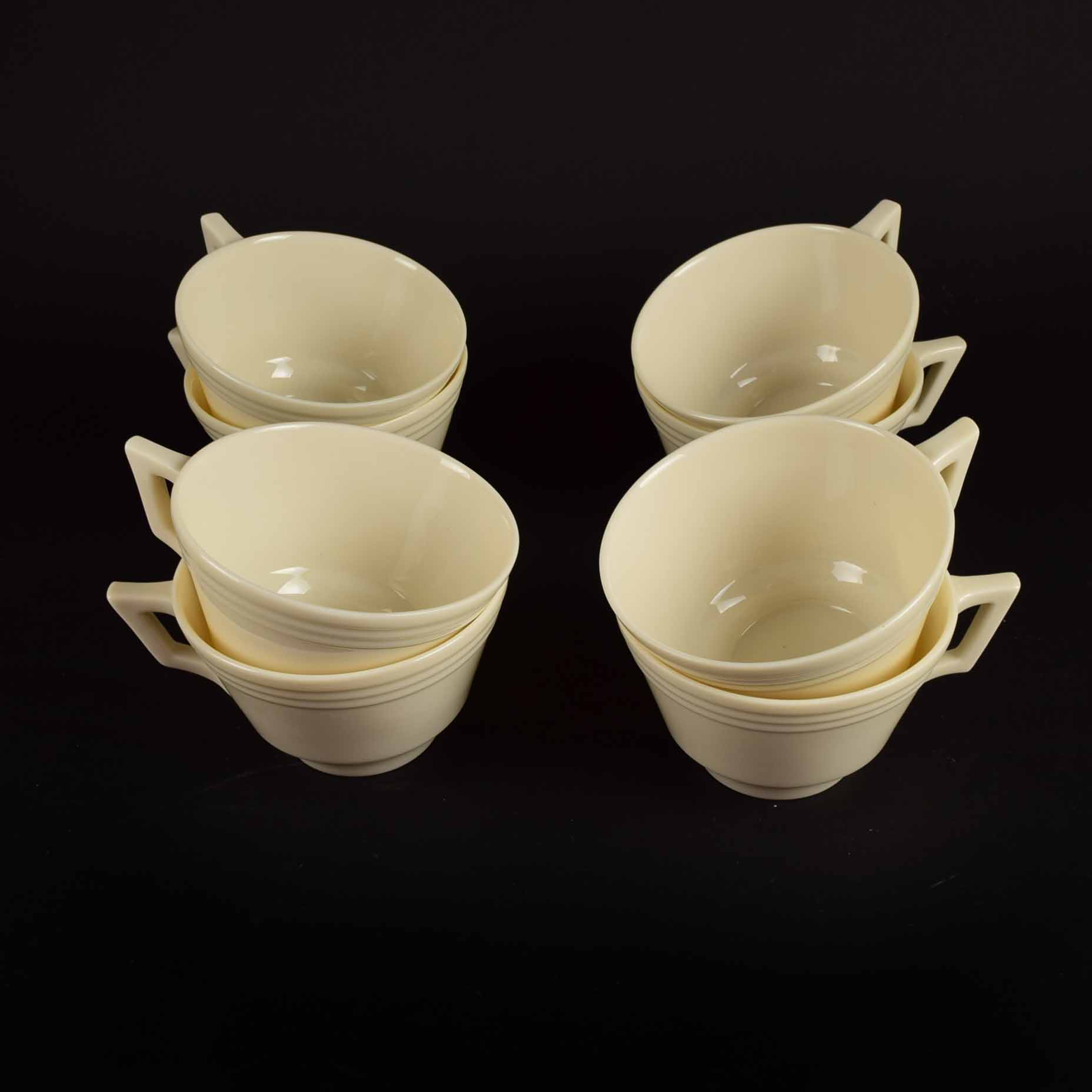 Vintage Lenox Art Deco Style China Service for Eight