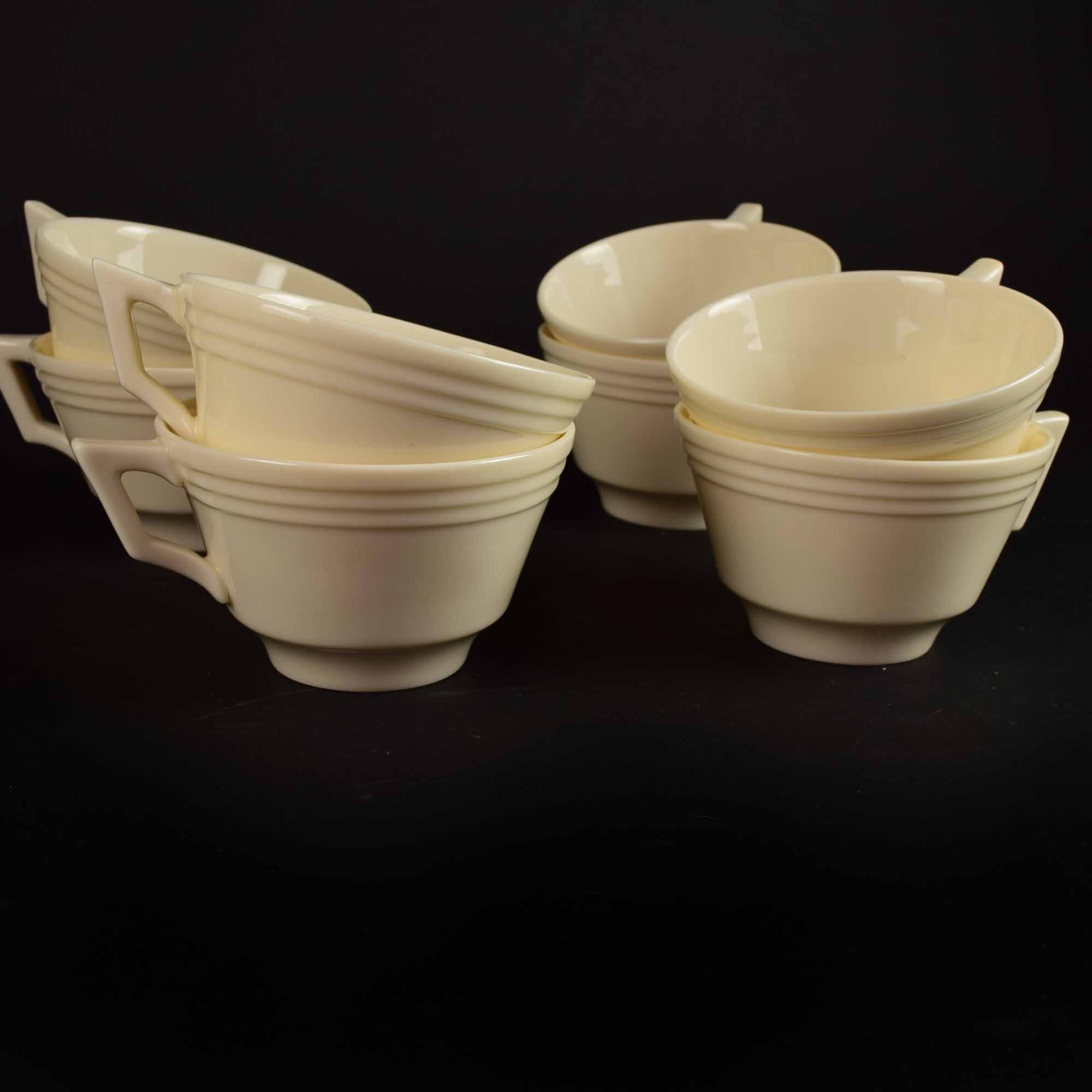 Vintage Lenox Art Deco Style China Service for Eight