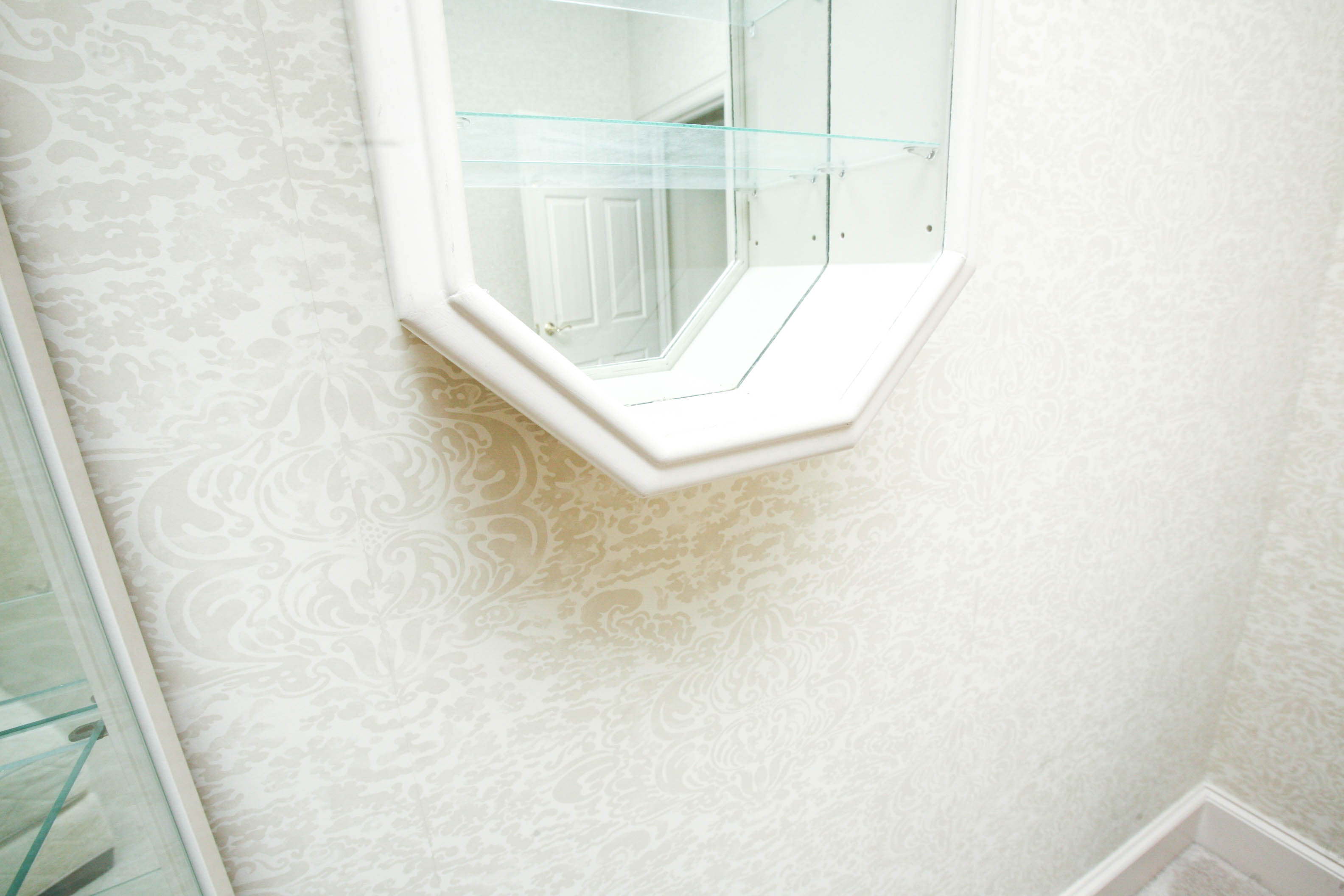 Two Wall Display Cabinets