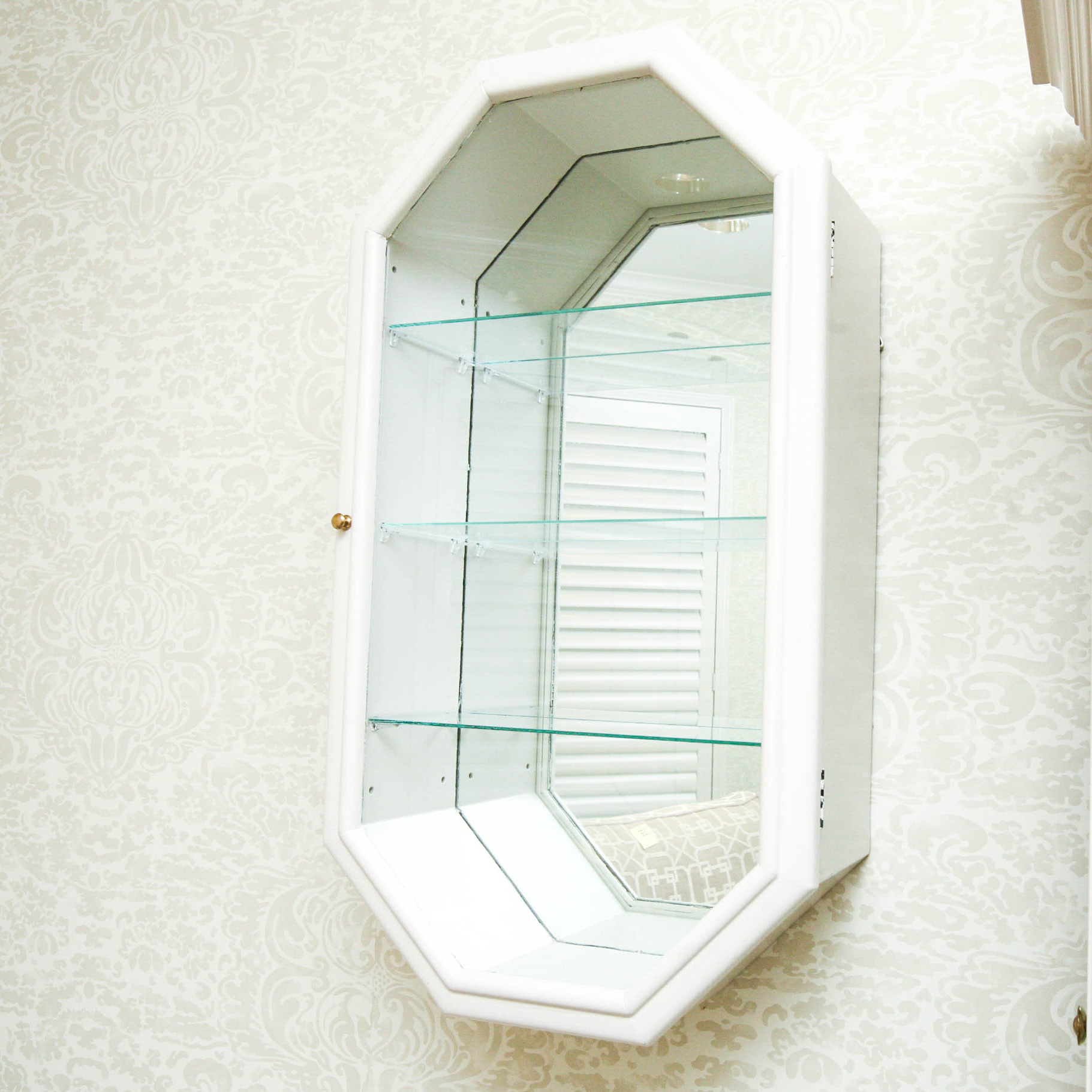 Two Wall Display Cabinets