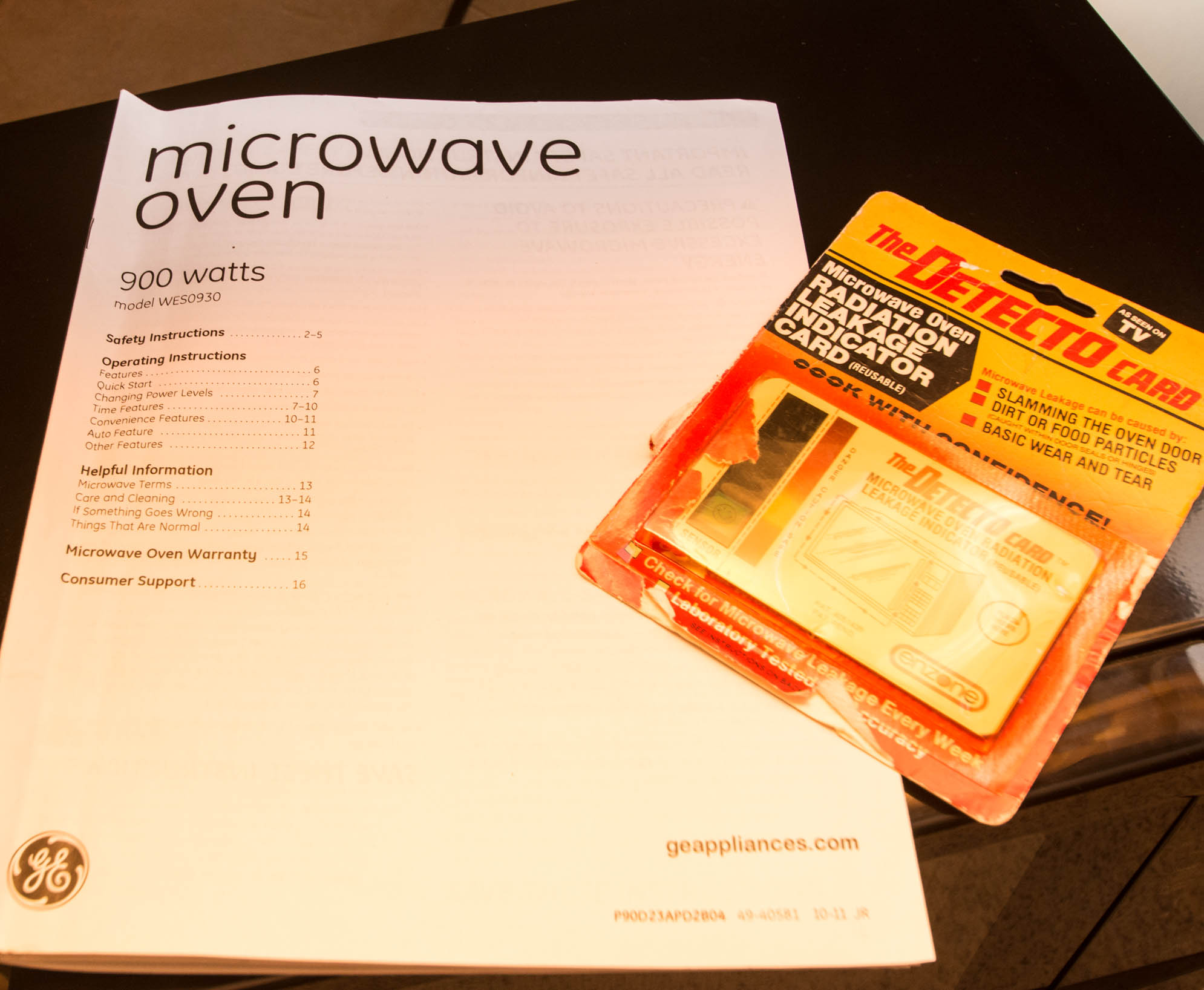 General Electric Microwave