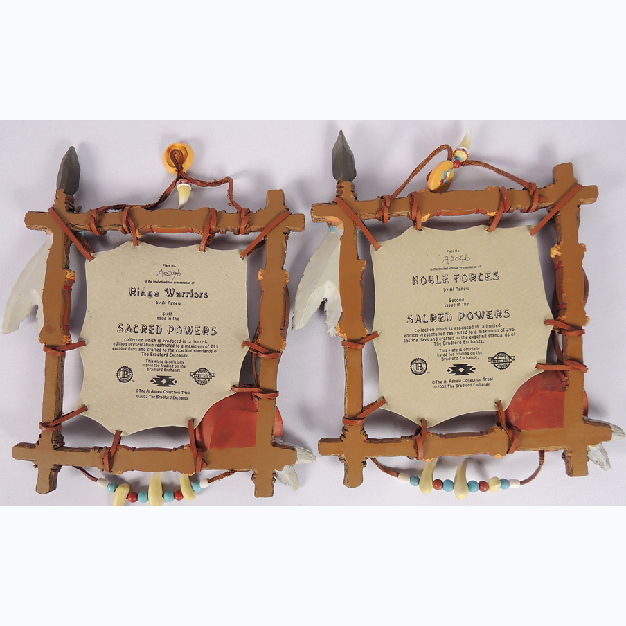 Neil J. Rose Native American Indian Sculpture and Al Agnew Wolf Art