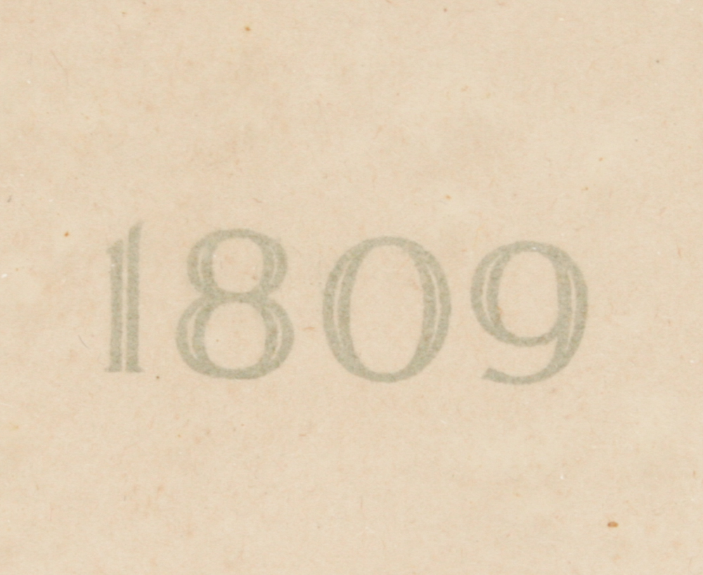 Vintage 1929 Abraham Lincoln Lithograph