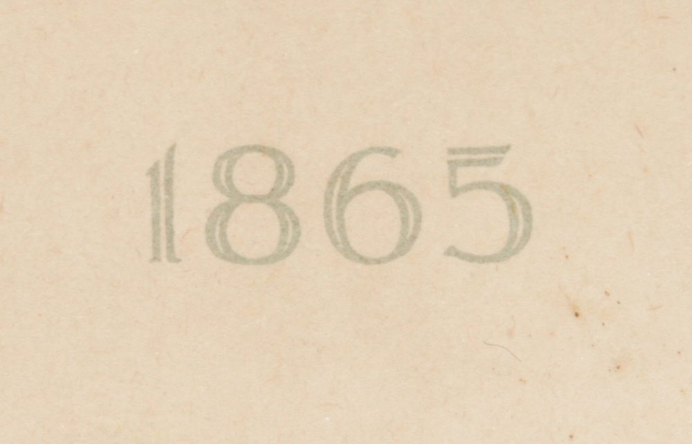 Vintage 1929 Abraham Lincoln Lithograph