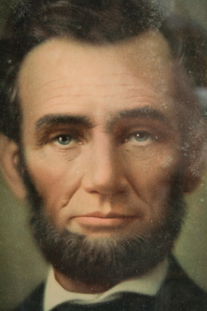 Vintage 1929 Abraham Lincoln Lithograph