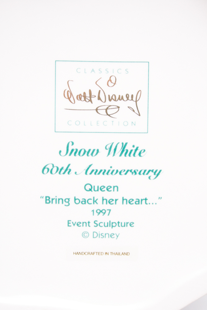 Limited Edition Disney "Bring Back Her Heart..." Snow White 60th Anniversary Commemorative Figurine