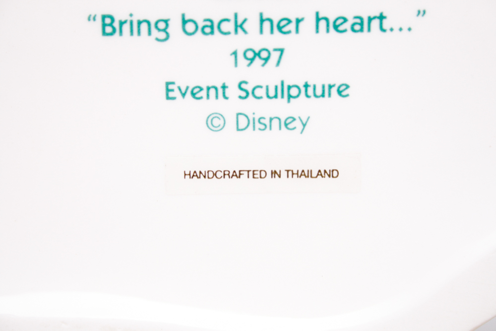 Limited Edition Disney "Bring Back Her Heart..." Snow White 60th Anniversary Commemorative Figurine