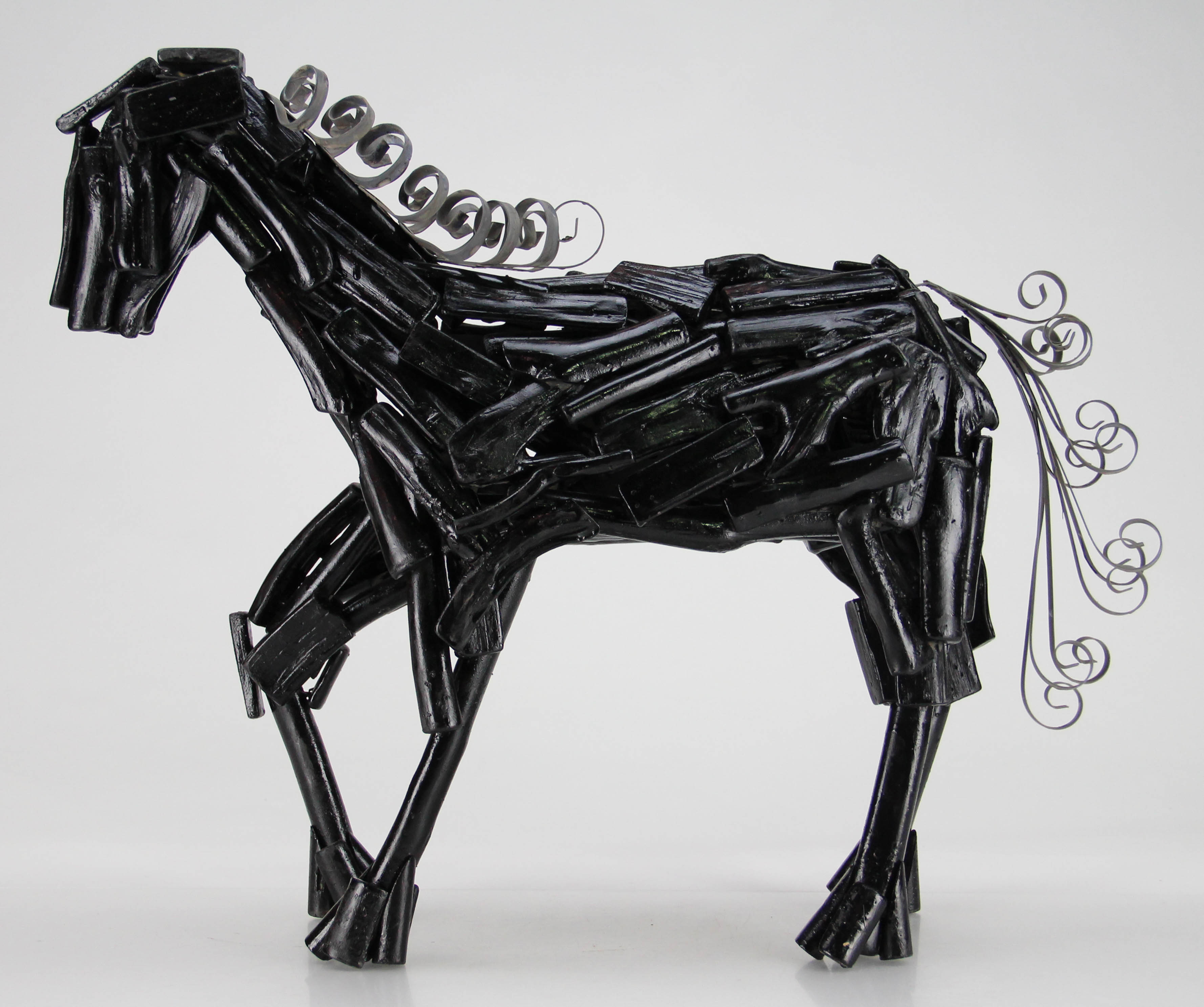 Driftwood Horse Sculpture