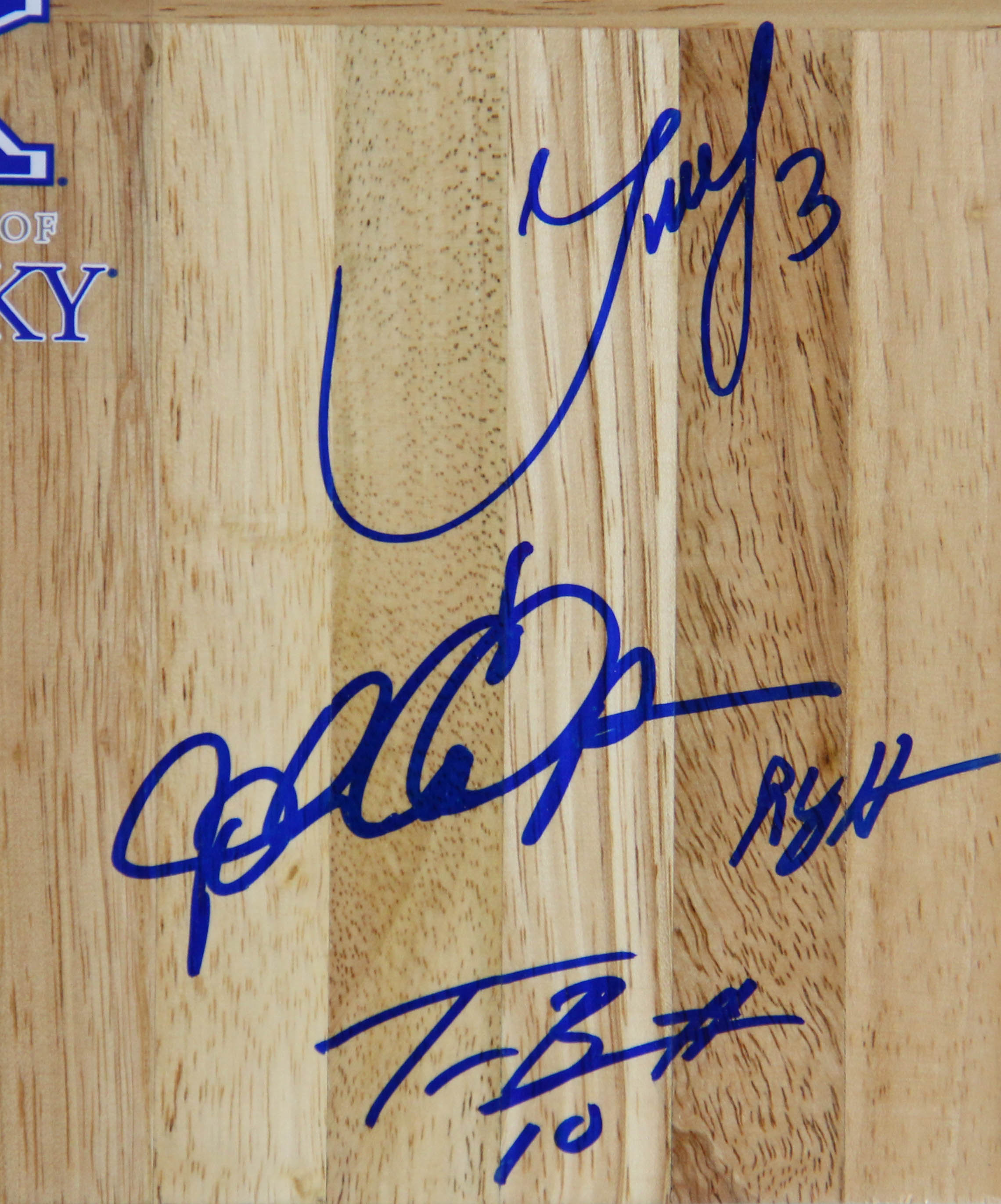 UK 2011-2012 Championship Autographed Floorboard Reproduction