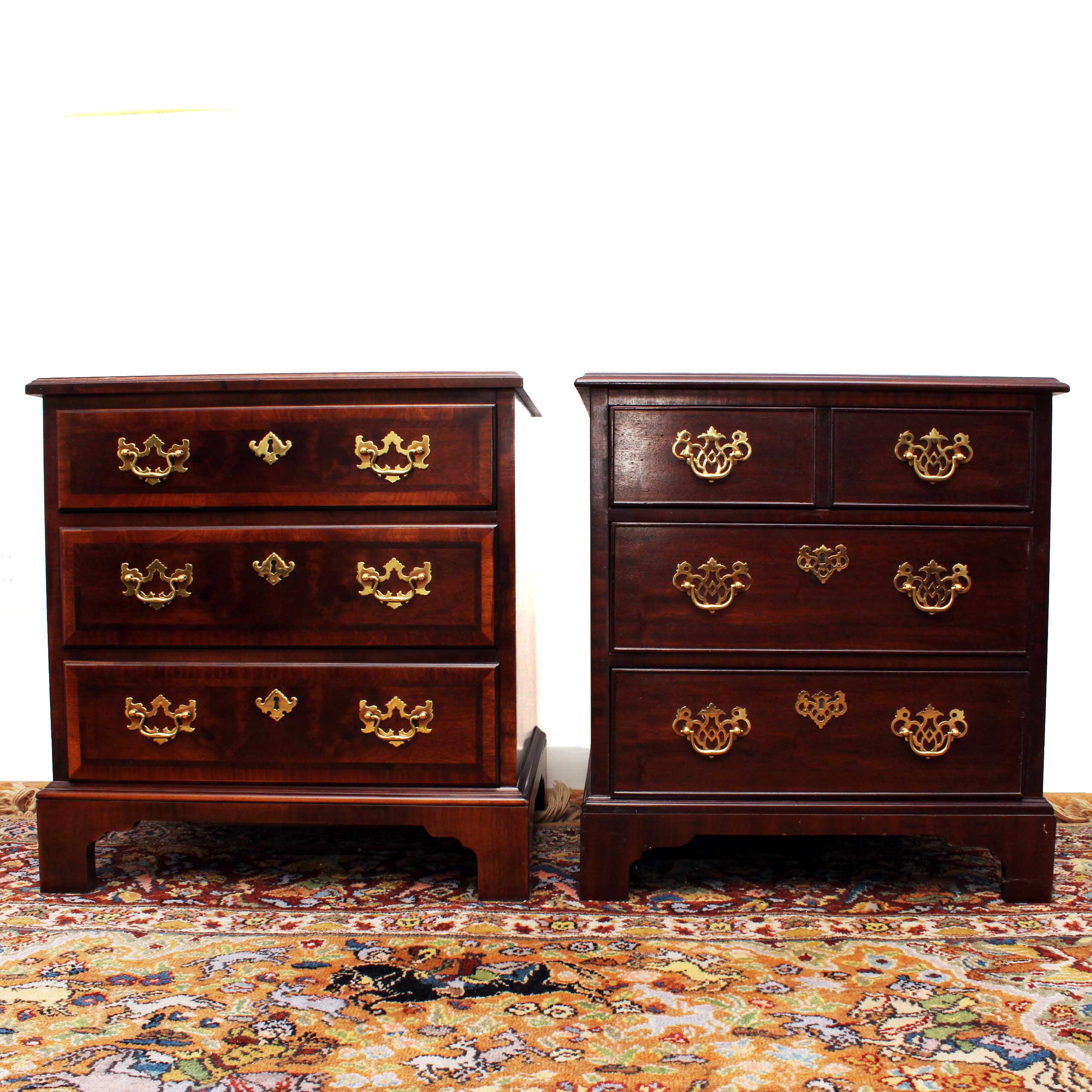 Pair of Aston Court Nightstands By Henredon