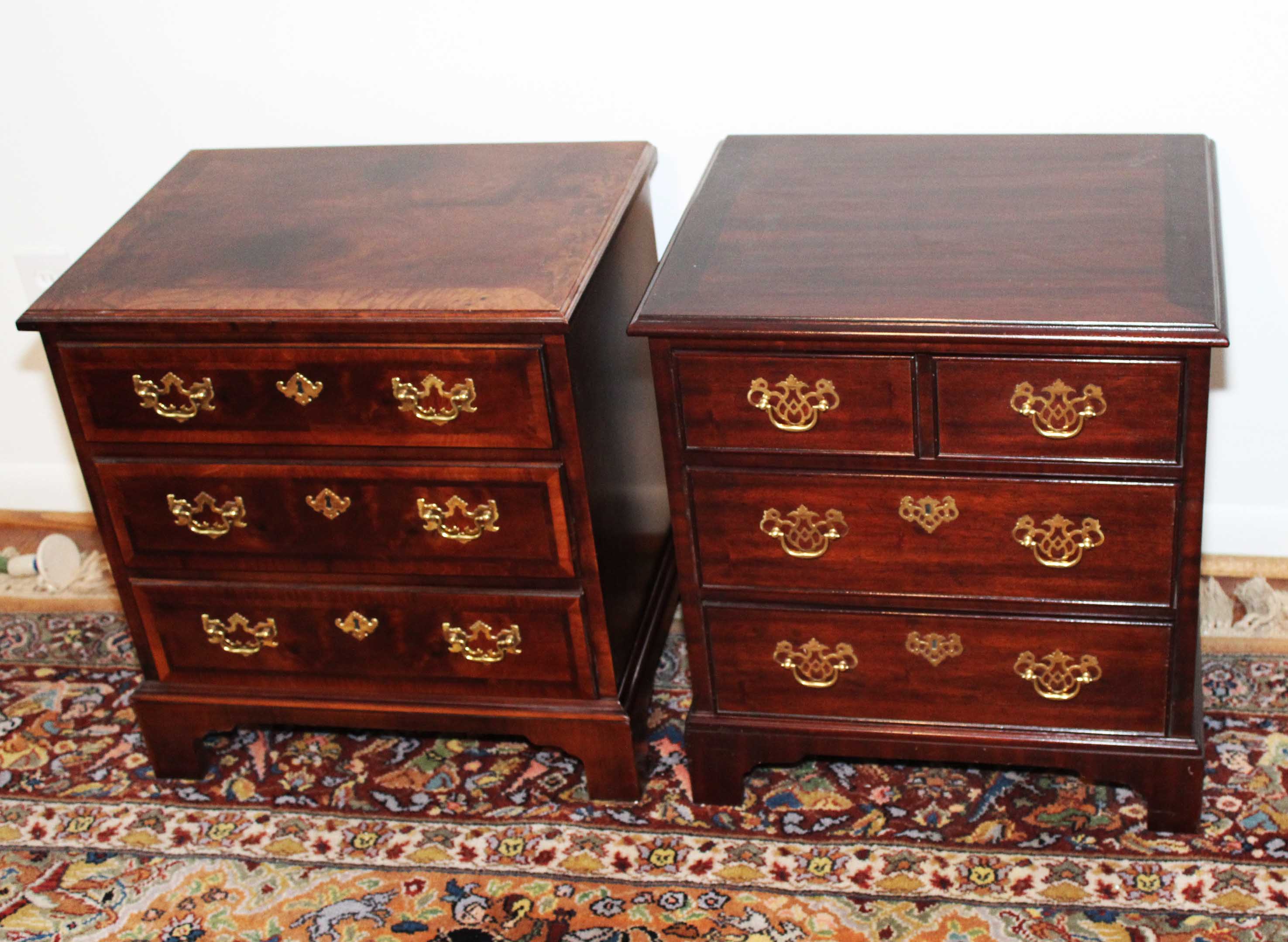 Pair of Aston Court Nightstands By Henredon