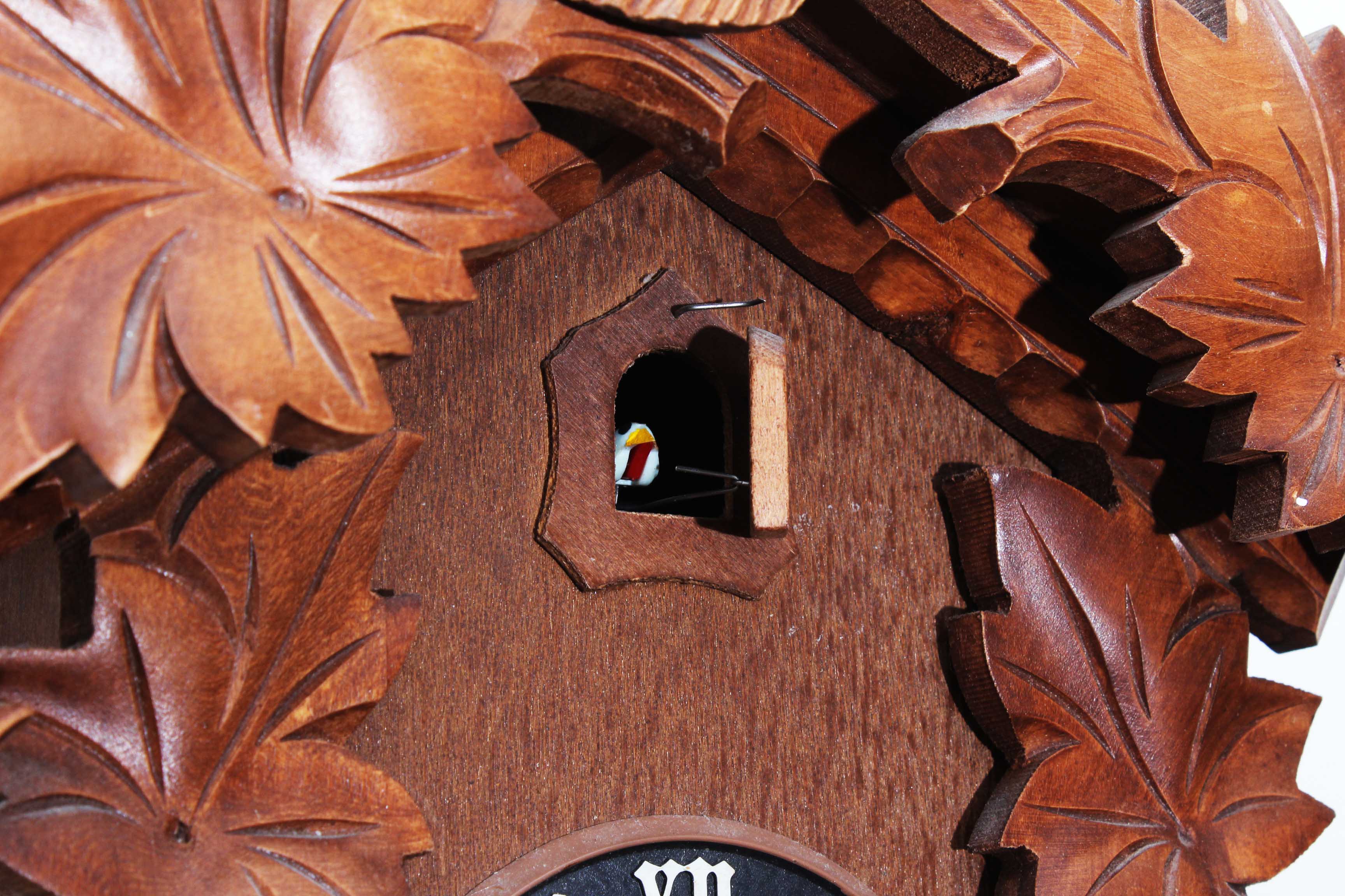 Vintage German Black Forest Hunter Cuckoo Clock