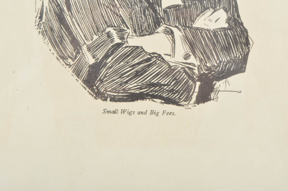 Framed Copper Plate Engraving by Charles Dana Gibson