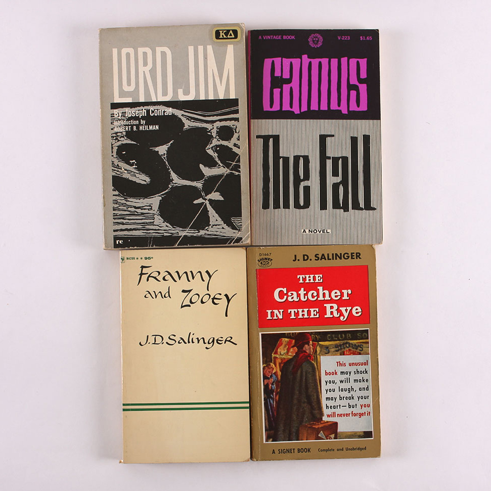 Collection of Vintage Soft Cover Works of Literature