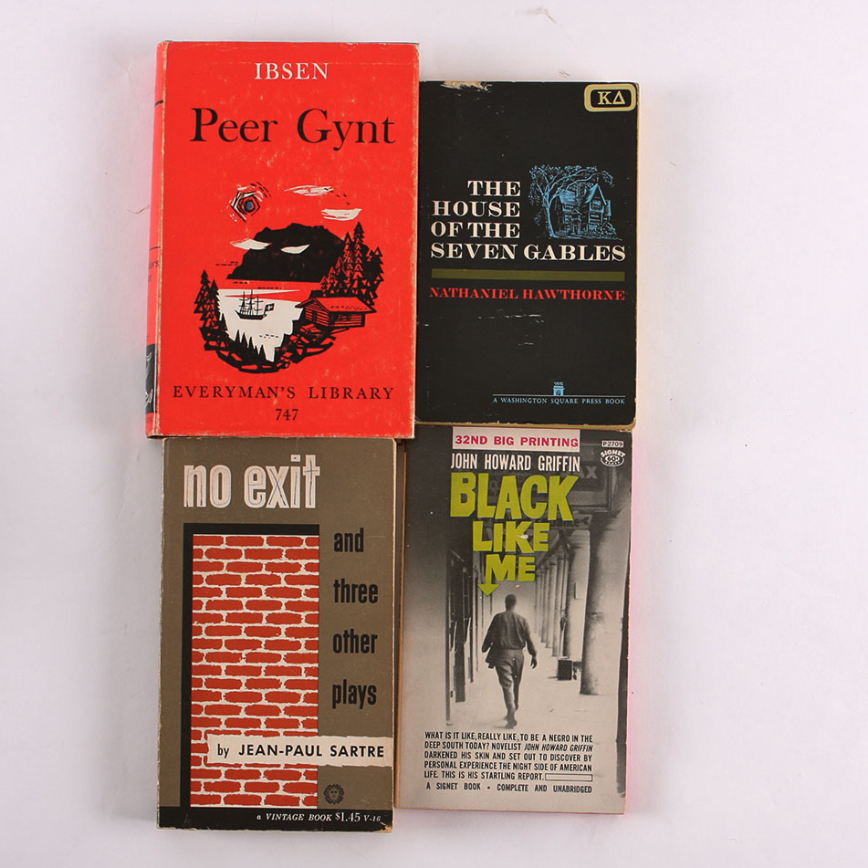 Collection of Vintage Soft Cover Works of Literature